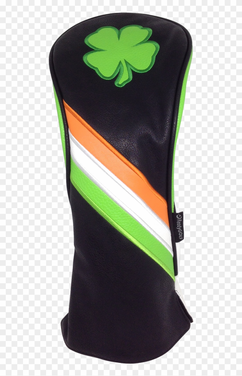 Irish Shamrock Embroidered Headcover By Readygolf - Leather Clipart
