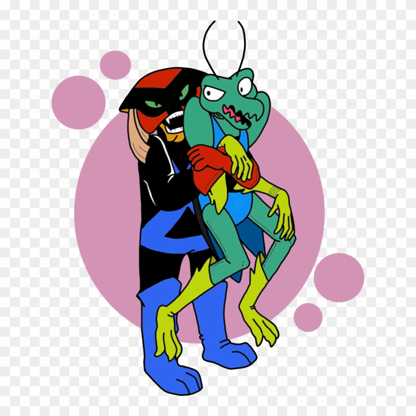 Brak & Zorak - Cartoon Clipart