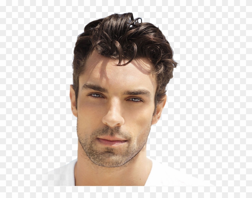 Visage Homme Png - Short Wavy Hair Men Clipart