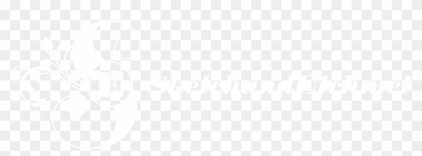 Sketch & Etch - Johns Hopkins Logo White Clipart #3927863