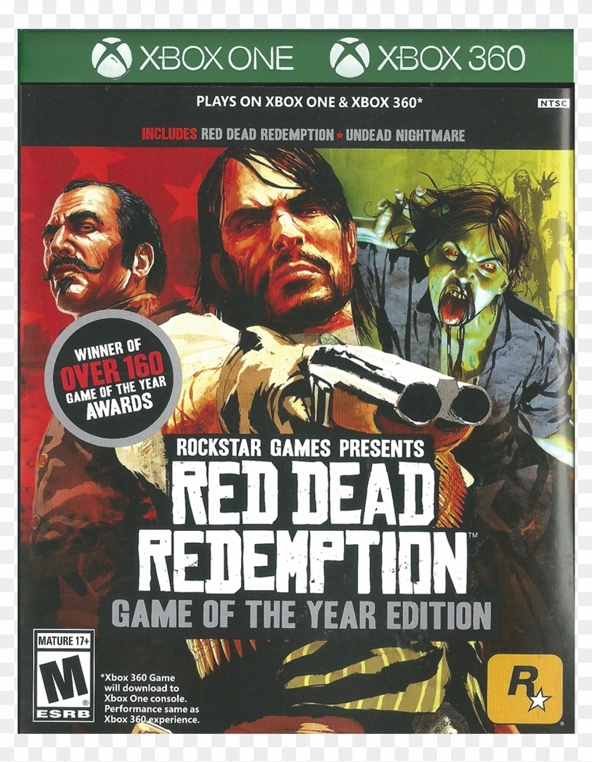 Red Dead Redemption Goty - Red Dead Redemption Xbox 360 Xbox One Clipart #3927939