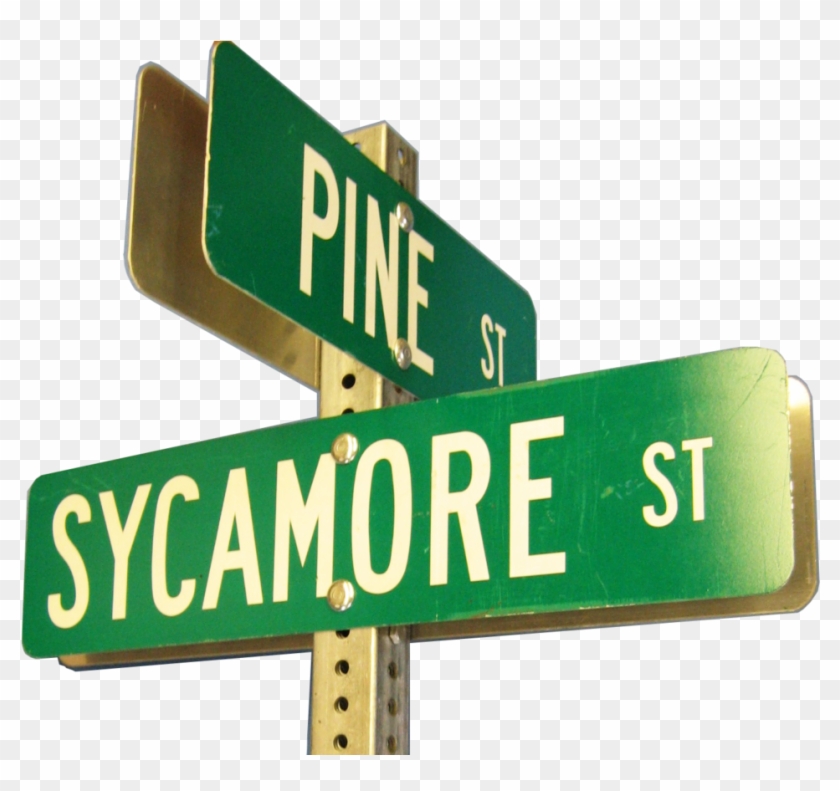 Telespar Sign Support Systems - Sycamore Street Sign Clipart