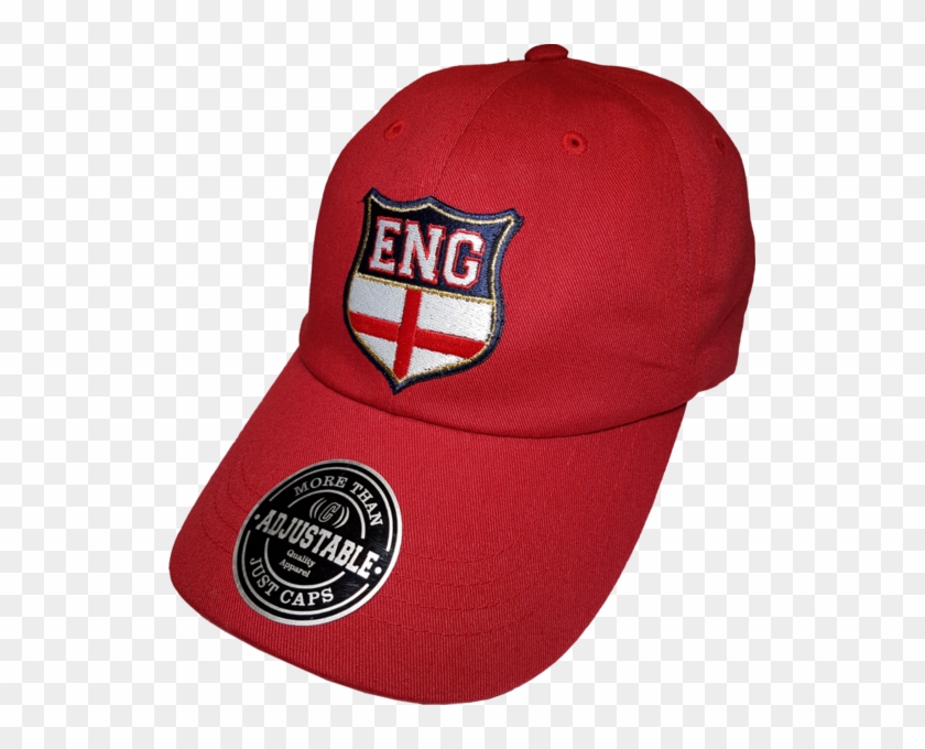 England Shield Cap Adjustable Dad Hat Red More Than - Baseball Cap Clipart #3928895