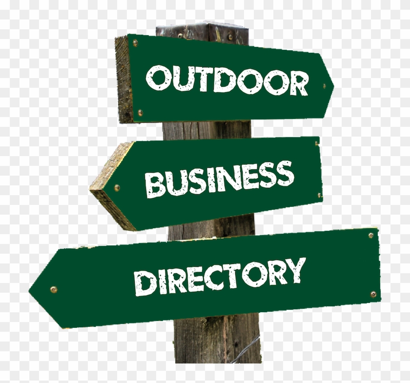 Outdoor Business Directory - Sign Clipart