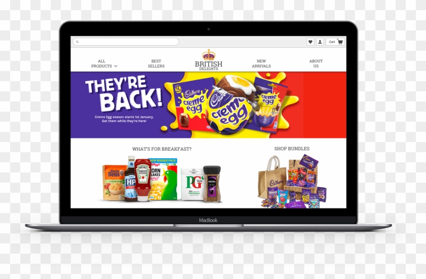 British Delights Home Screen Re-design - Gadget Clipart #3929454