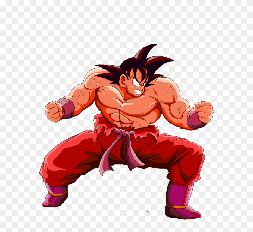 Goku Kaioken X3 Png Clipart