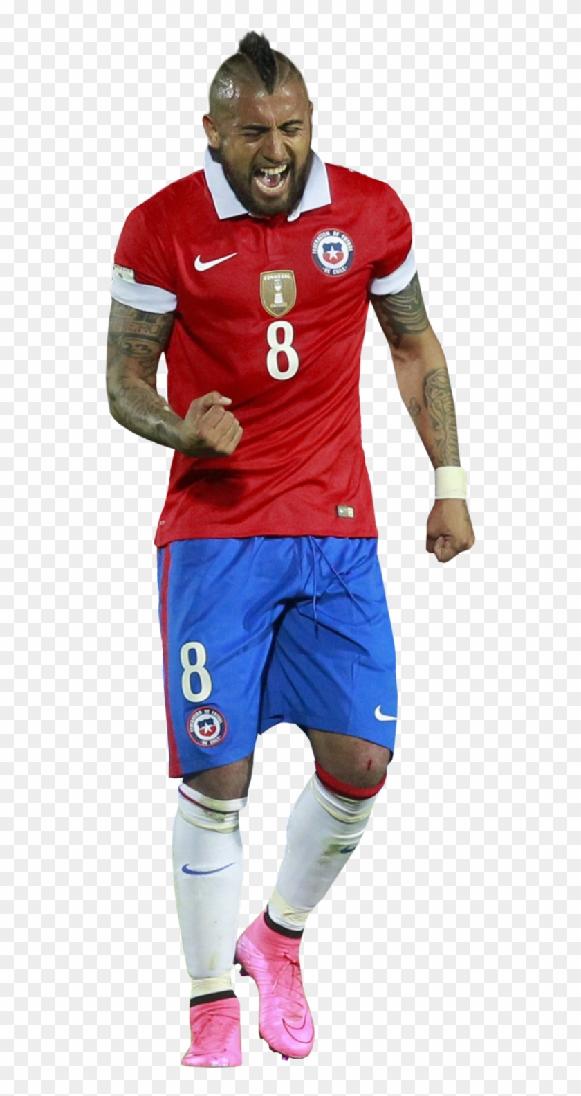 Arturo Vidal Render - Arturo Vidal Chile Render Clipart