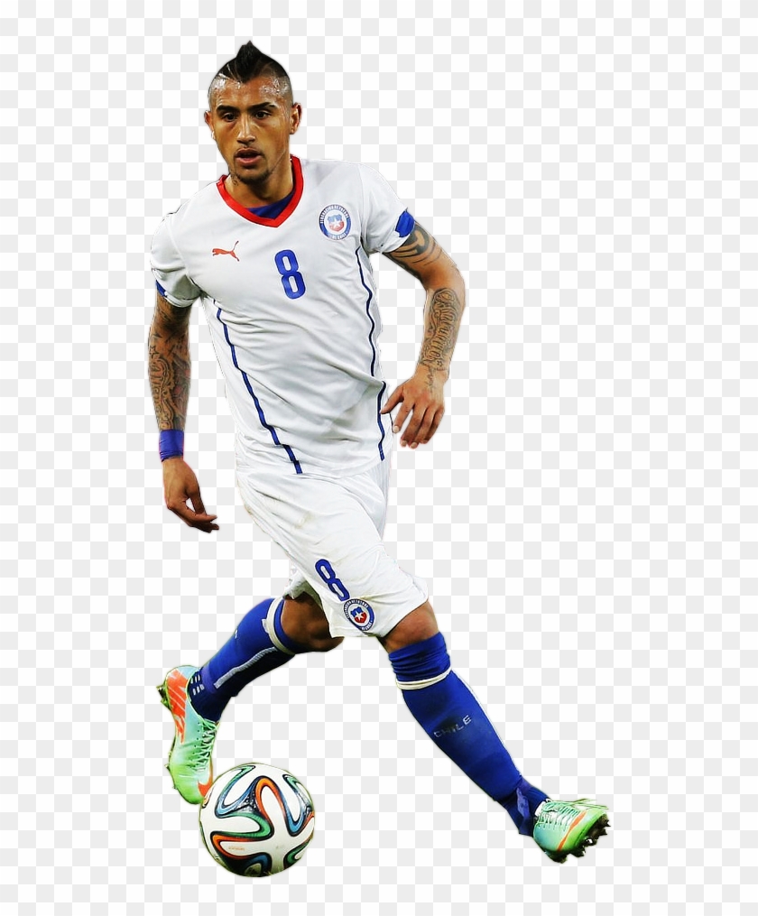 Arturo Vidal - Kick Up A Soccer Ball Clipart
