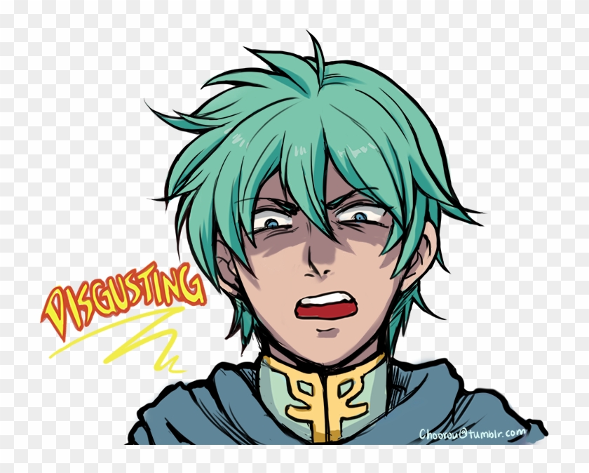 Choorou Disgusted Ephraim Face For You Guys' Daily - Fire Emblem Ephraim Face Disgusting Clipart #3930139