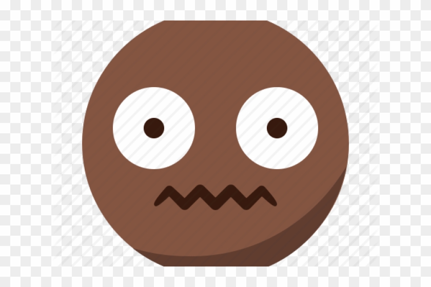 Disgusted Face Emoticon - Circle Clipart