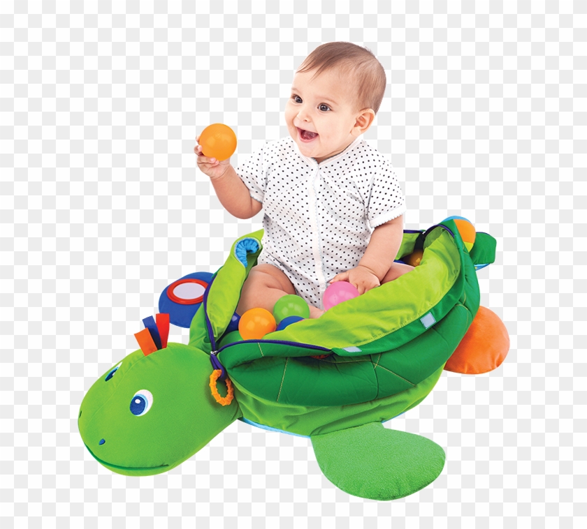 Turtle Baby Ball Pit - Melissa And Doug Turtle Ball Pit Clipart #3930653