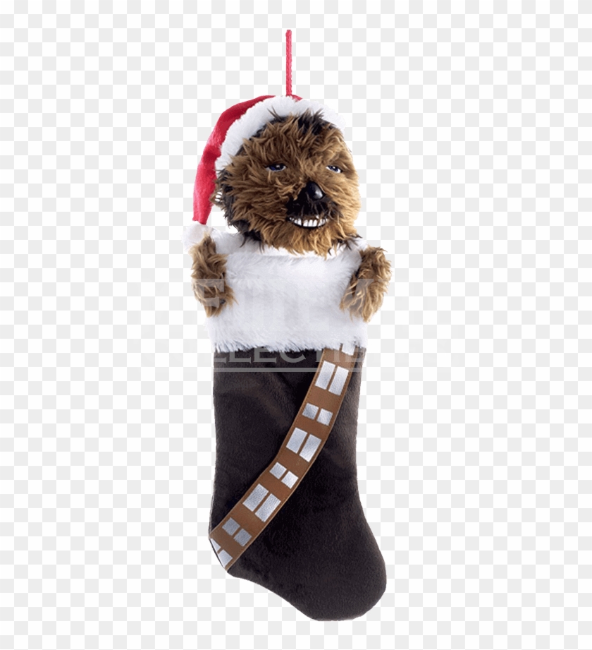 Star Wars Chewbacca Plush Stocking - Botas Navideñas Star Wars Clipart