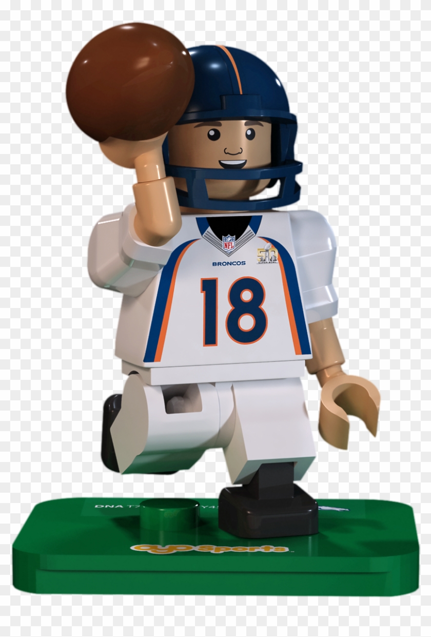 Peyton Manning Mini Figure - Oyo Peyton Manning Clipart #3931087