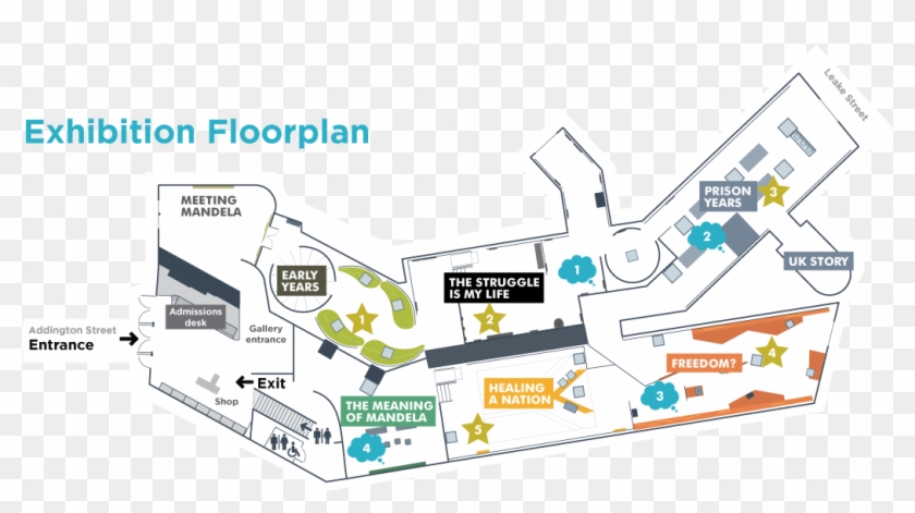 Mandela's Values And Commitment To Making The World - Sign Clipart