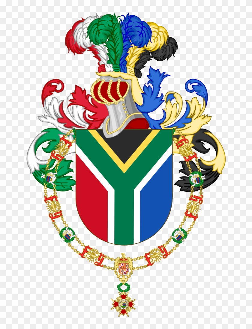 Coat Of Arms Of Nelson Mandela - Nelson Mandela Coat Of Arms Clipart #3931883