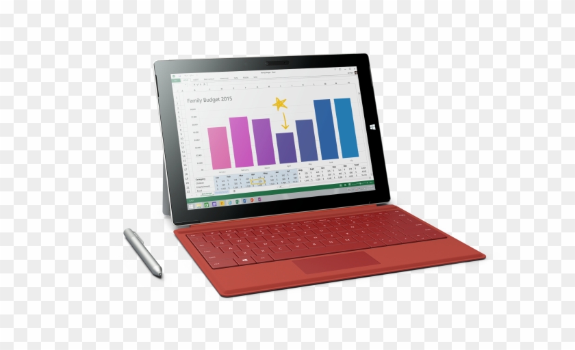 Microsoft's New Tablet Could Be A Macbook Air Killer - Microsoft Surface 3 Specs Clipart