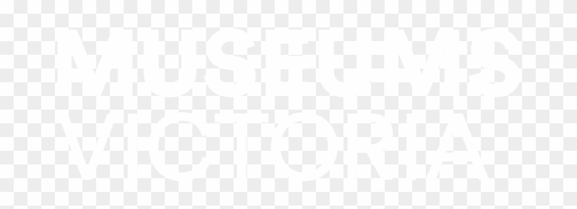 White Museums Victoria Logo For Mandela Exhibition - Johns Hopkins Logo White Clipart #3932028