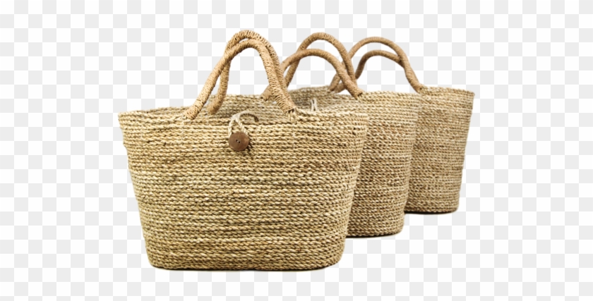3 Piece Market Basket Set - Bag Clipart #3932074