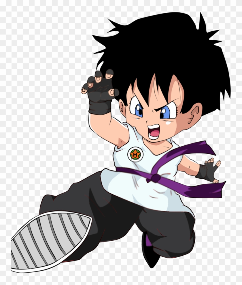43316719 - Dragon Ball Kid Videl Clipart