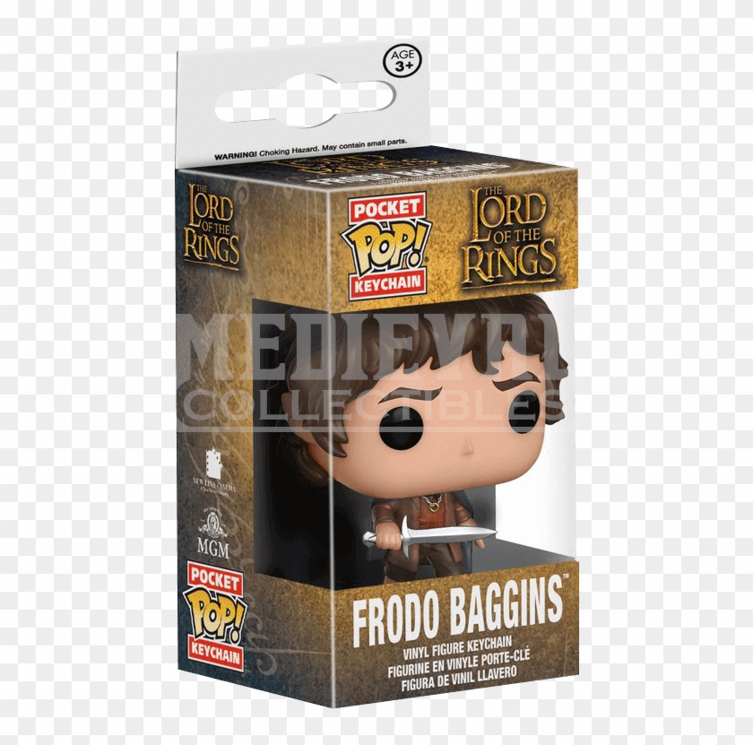 Frodo Baggins Pocket Pop Keychain - Action Figure Clipart #3932768