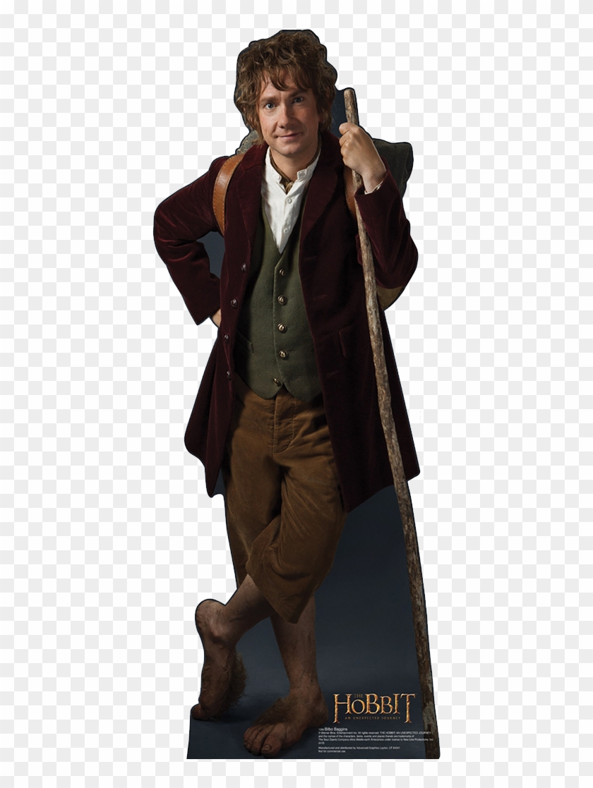 David That's Just A Poster Advertising The Movie - Bilbo Baggins - The Hobbit Movie Cardboard Stand Up Clipart