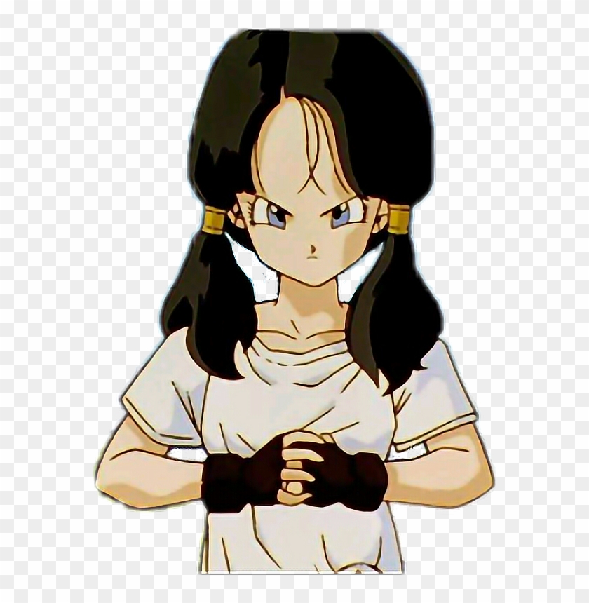 #videl♡#videl #dbz #dbzkai - Videl With Pigtails When She's Mad Clipart #3933131