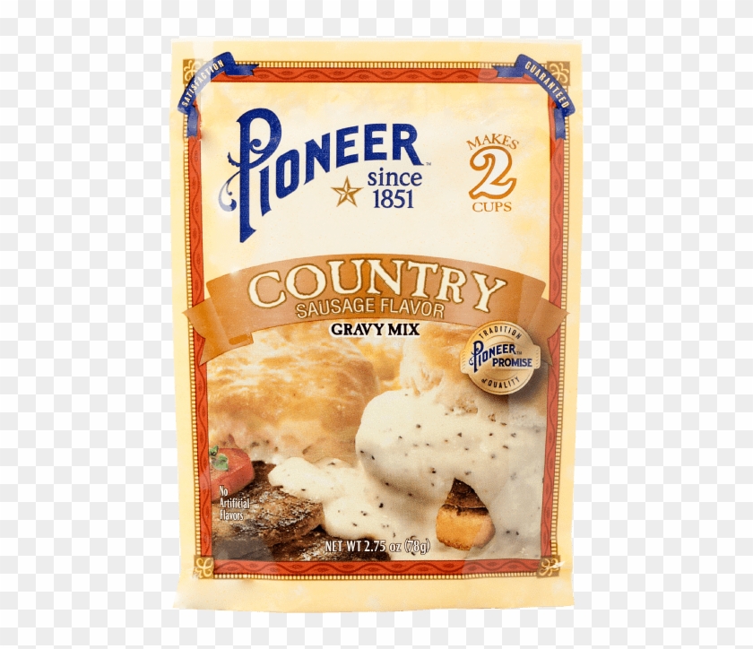 Country Sausage Gravy Mix - Pioneer Gravy Packet Clipart #3933261