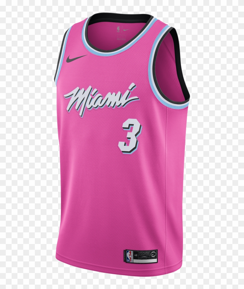 Dwyane Wade Nike Swingman Jersey - Dwyane Wade Miami Vice Jersey Clipart