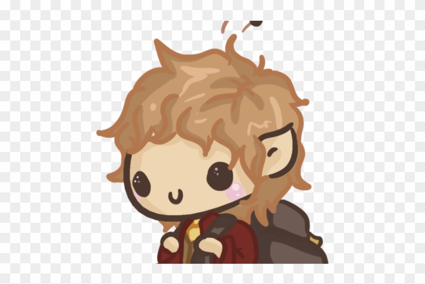 Bilbo Baggins Clipart Sketch - Animated Bilbo Baggins Drawing - Png Download