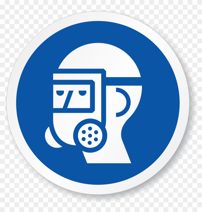 Zoom - Buy - Full Face Mask Sign Clipart