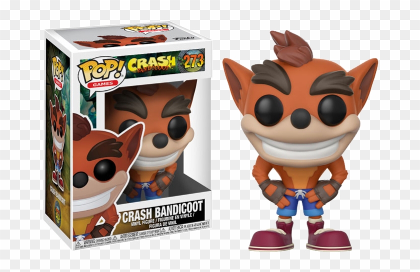 Pop Figure Crash Bandicoot Crash Bandicoot Chase - Crash Bandicoot Funko Pop Clipart