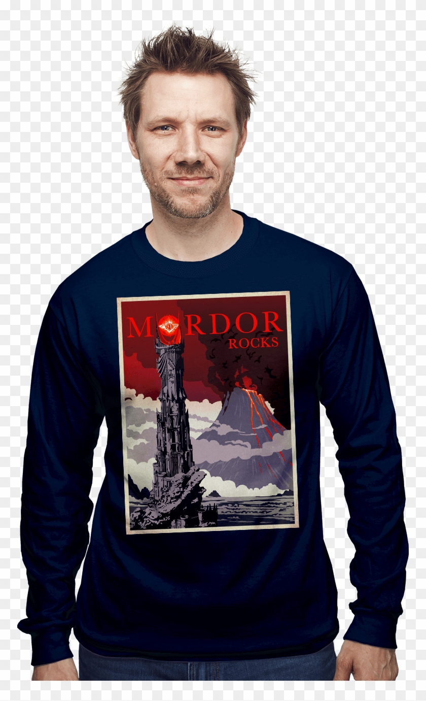 Mordor Rocks - T-shirt Clipart #3933826