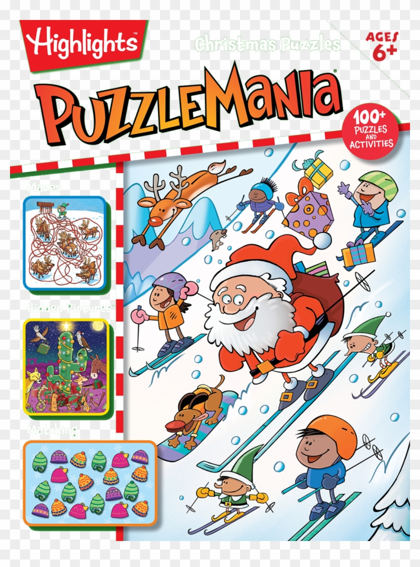 Christmas Puzzles Png Photo Background - Highlights Magazine Clipart #3933833