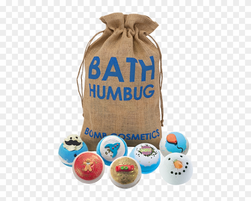 Bath Humbug Gift Set - Bath Humbug Bomb Cosmetics Clipart #3933984