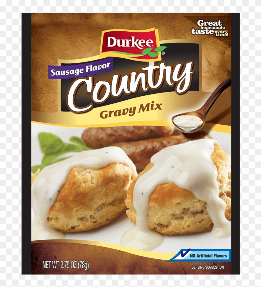 Country Gravy With Sausage - Durkee Clipart