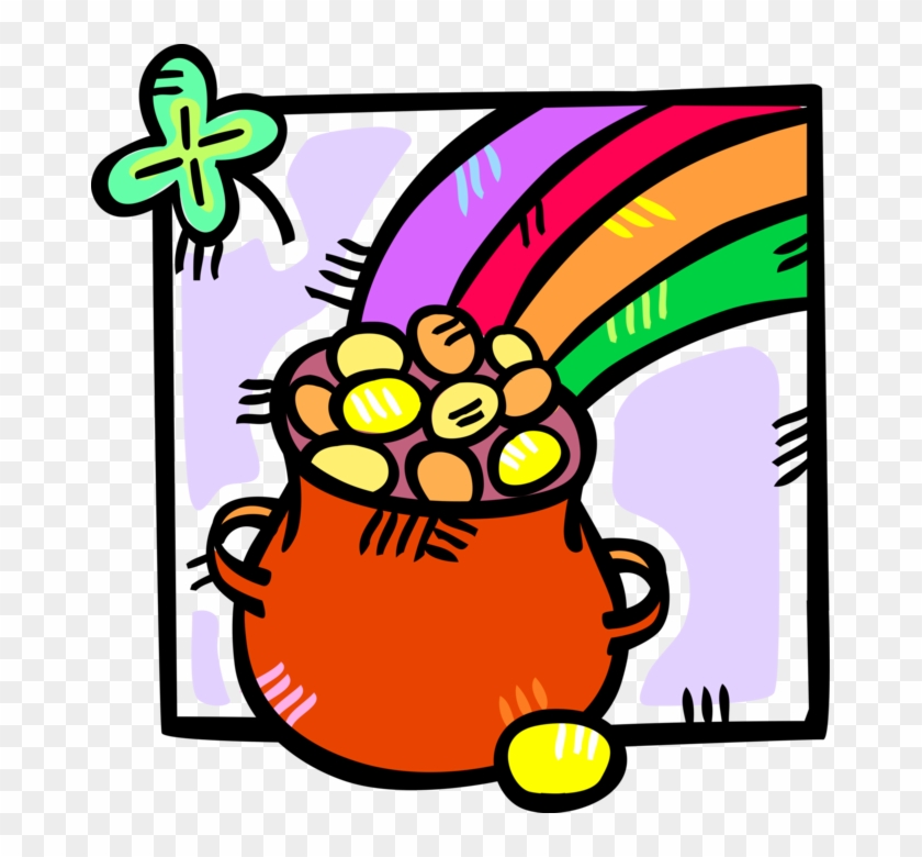 Vector Illustration Of St Patrick's Day Irish Mythology Clipart #3934439