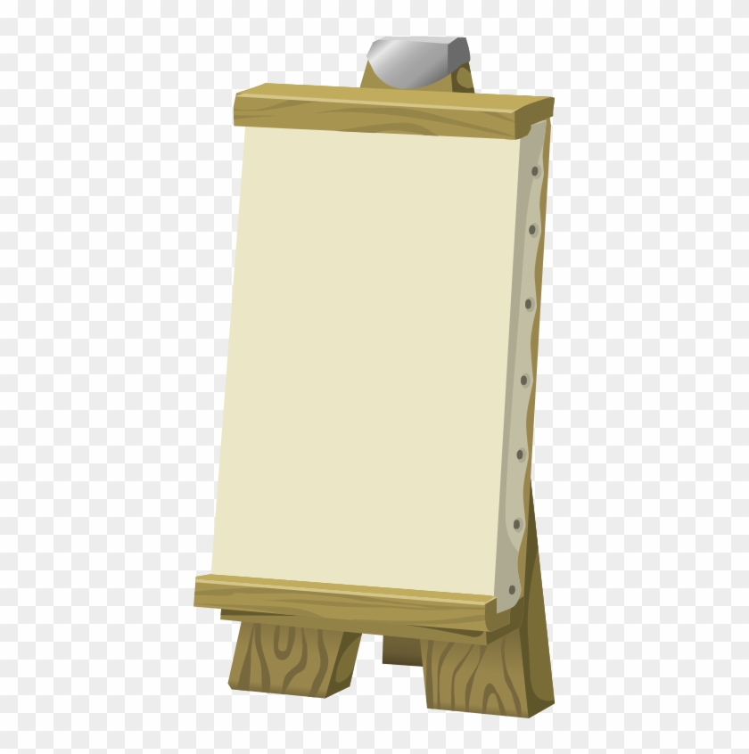 Free Easel Clip Art - Wood - Png Download #3934669