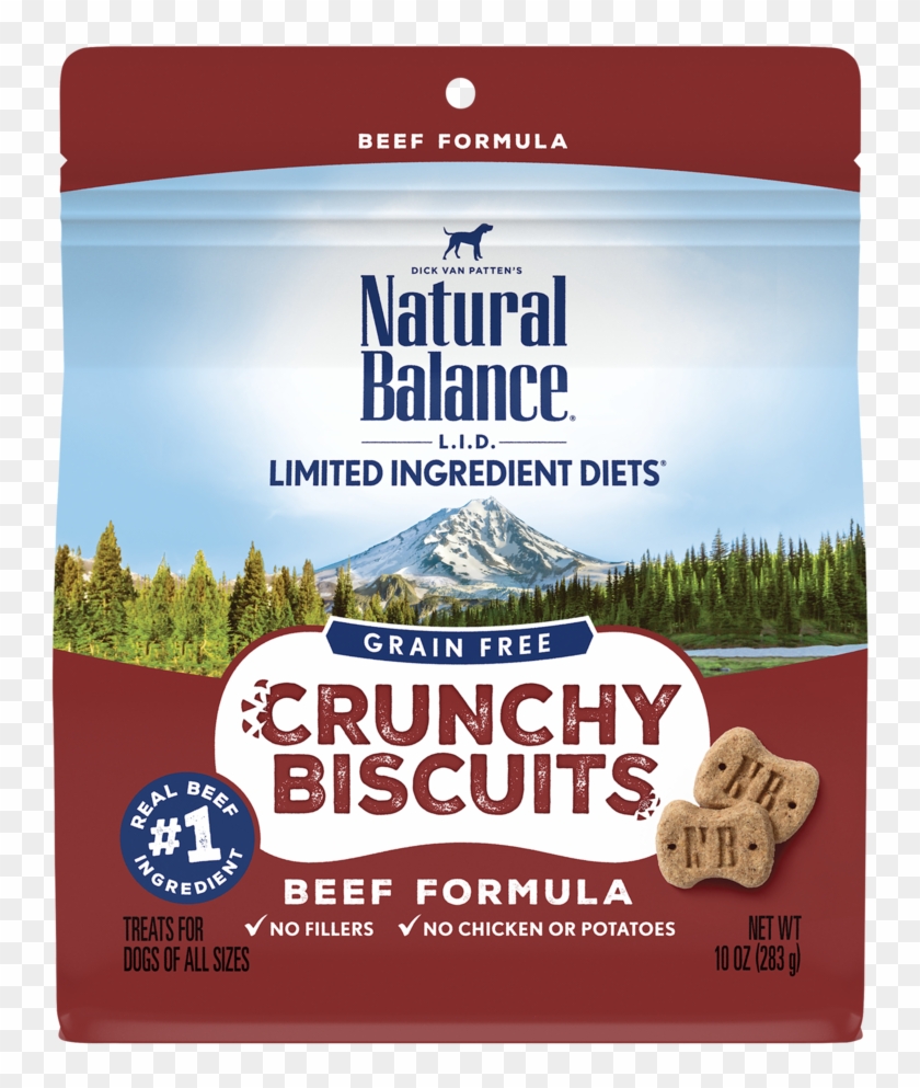 Limited Ingredient Diets® Crunchy Biscuits Beef Formula - Natural Balance Dog Food Clipart