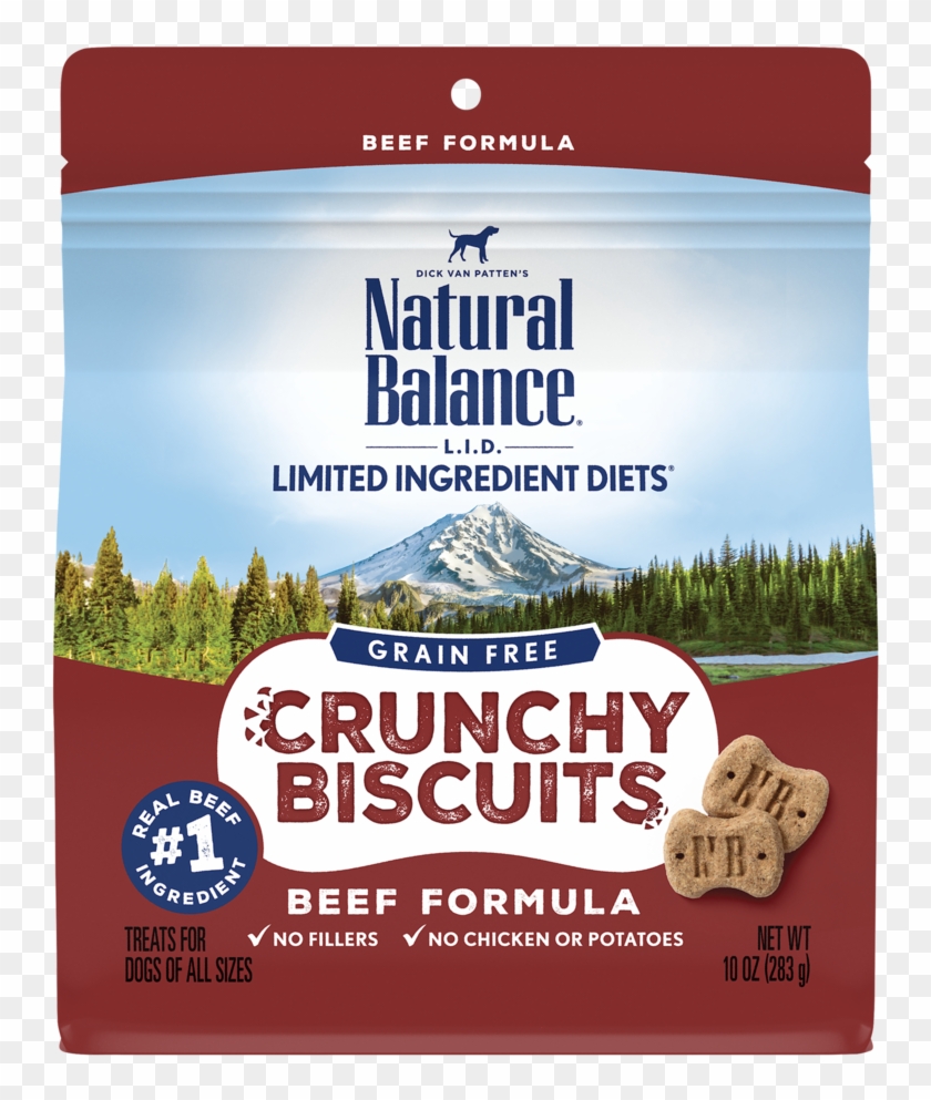 Limited Ingredient Diets® Crunchy Biscuits Beef Formula - Natural Balance Dog Food Clipart #3934908