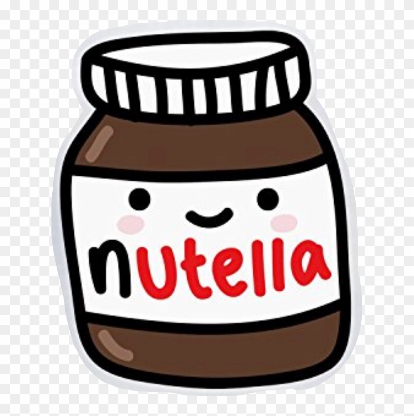 #nutella #jar #cute #freetoedit - Nutella Cute Clipart #3935004