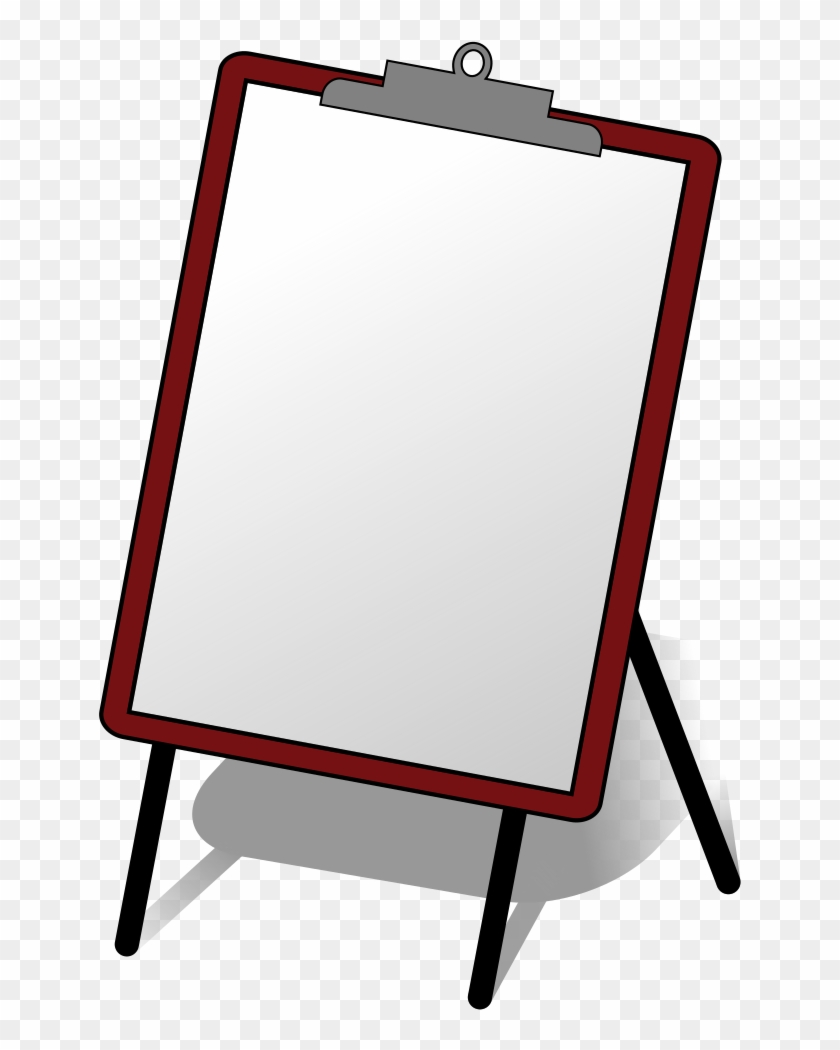 Flipchart Stand Big Image Png Ⓒ - Chart Paper Clipart Transparent Png #3935203