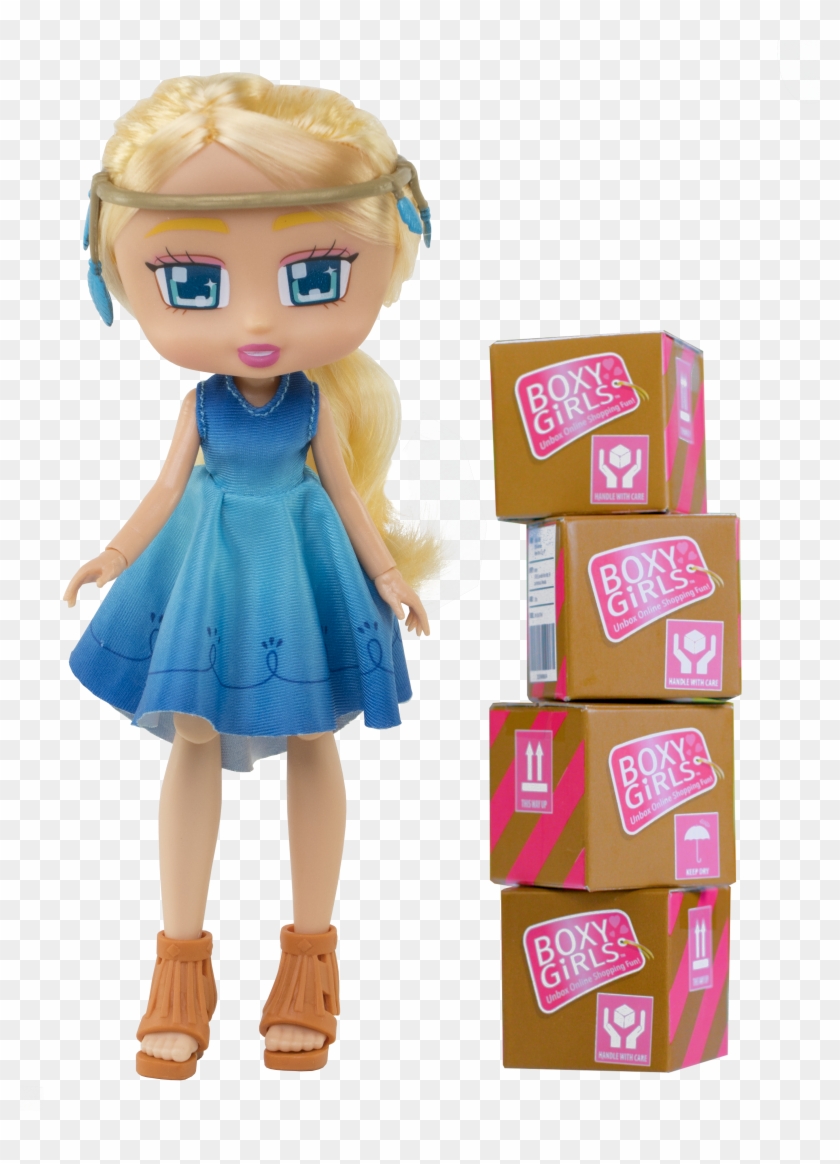 Boxy Girls Doll Willa - Girls Willa Boxy Girls Clipart