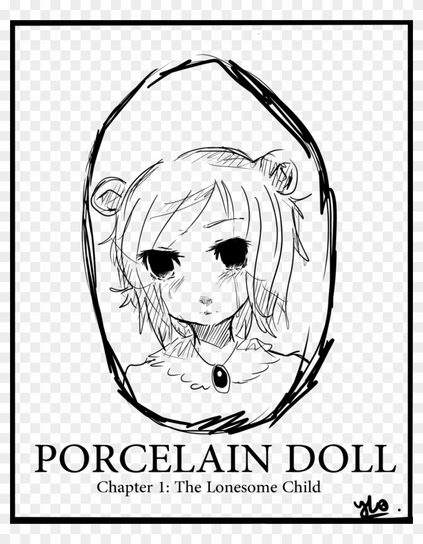 Porcelain Doll Drawing - Body Central Clipart #3935381