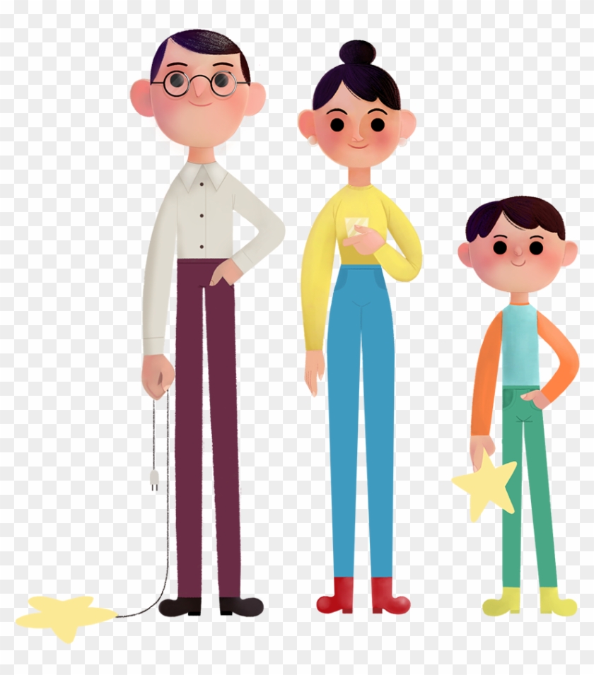 We Animated This Sweet Family Story Revolving Around - Cartoon Clipart #3935471