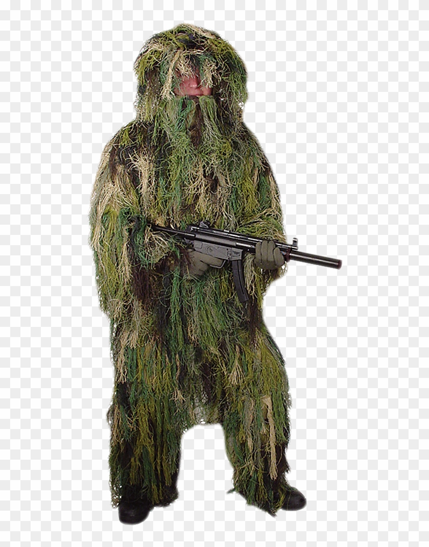 Ghillie Suit , Png Download - Sniper Suits Clipart
