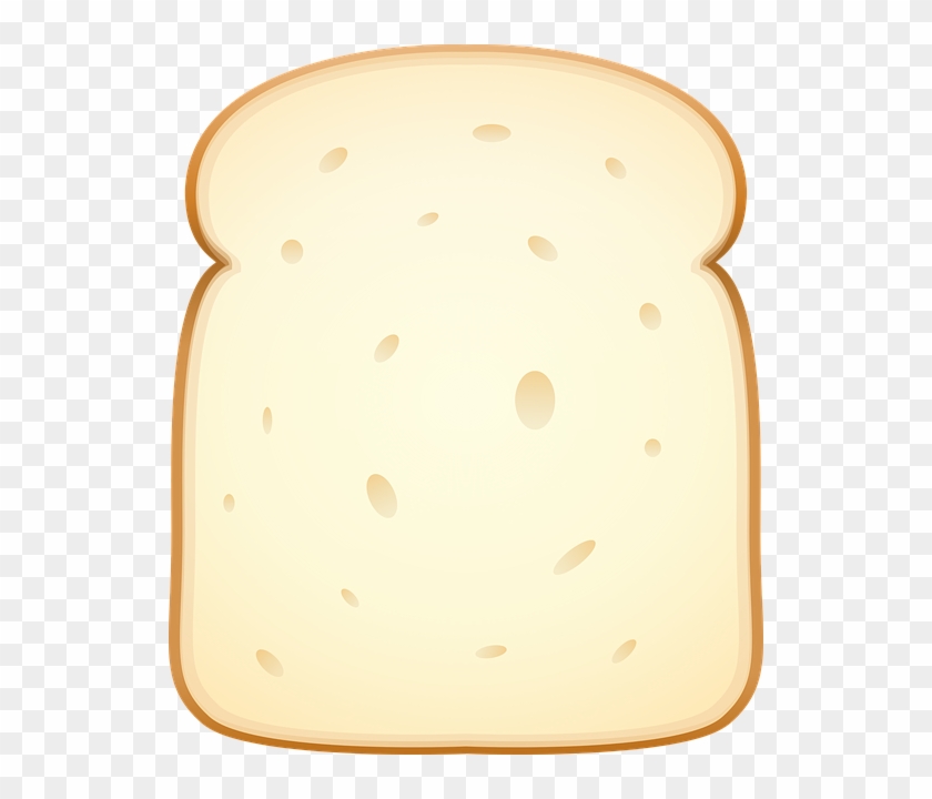 Slice Of Bread Vector Png Clipart #3935613