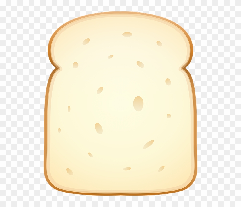 Slice Of Bread Vector Png Clipart