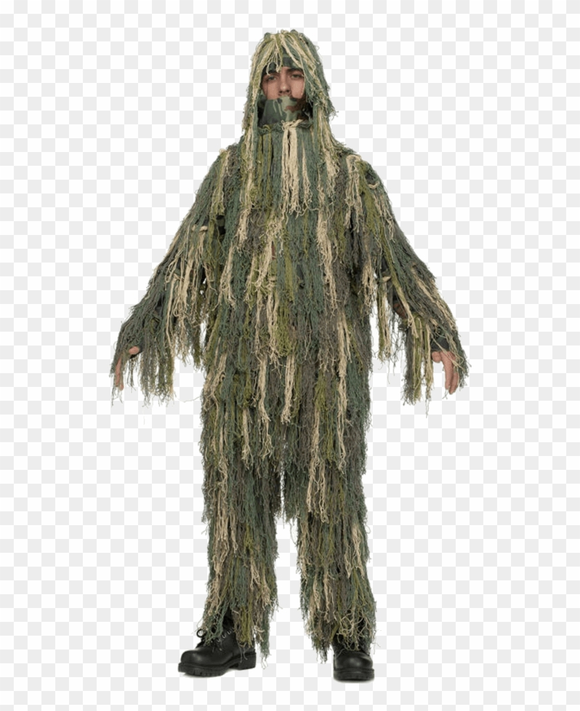 Child Ghillie Suit - Ghillie Costume Clipart