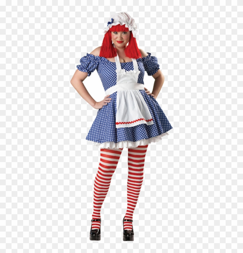 Plus Size Rag Doll Costume Clipart