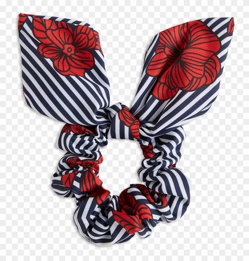 Hair Elastic Blue - Scarf Clipart #3935825